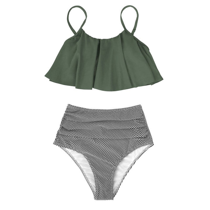 Belle Mae Bikini | Ein bunter Bikini mit Rüschen
