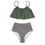 Belle Mae Bikini | Ein bunter Bikini mit Rüschen
