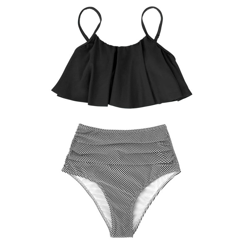 Belle Mae Bikini | Ein bunter Bikini mit Rüschen