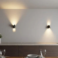 Adjustable Up-Down LED Wall Light, Warm Ambient Modern Sconce 3