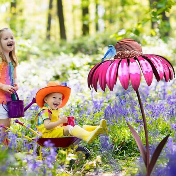 Bloemvormig Vogelvoederhuisje - FloraFeeder