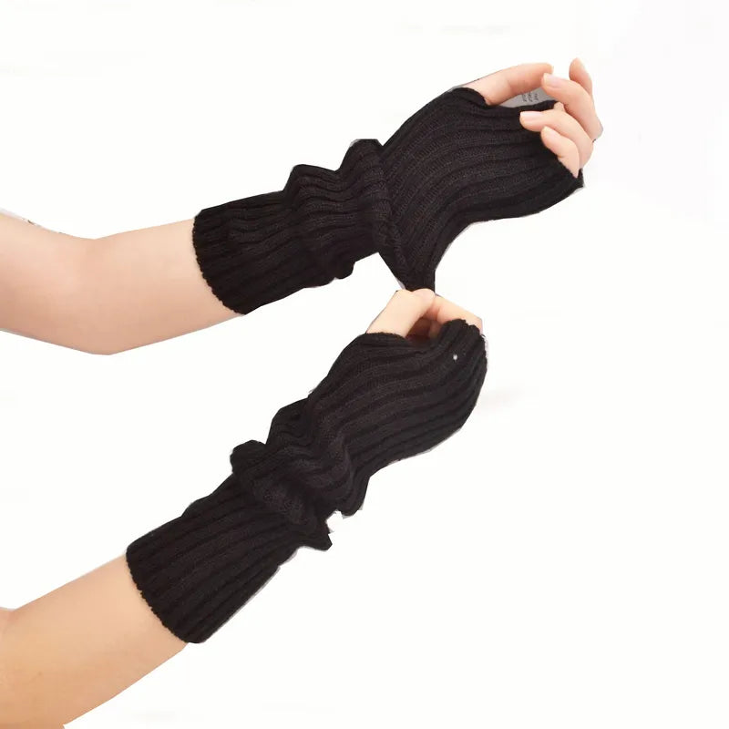 Elena Fingerlose Handschuhe | Lang & Modisch
