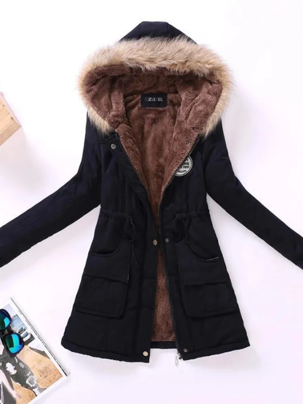 Kaitlyn Slim-Fit Parka mit Kapuze | Bequem & stilvoll