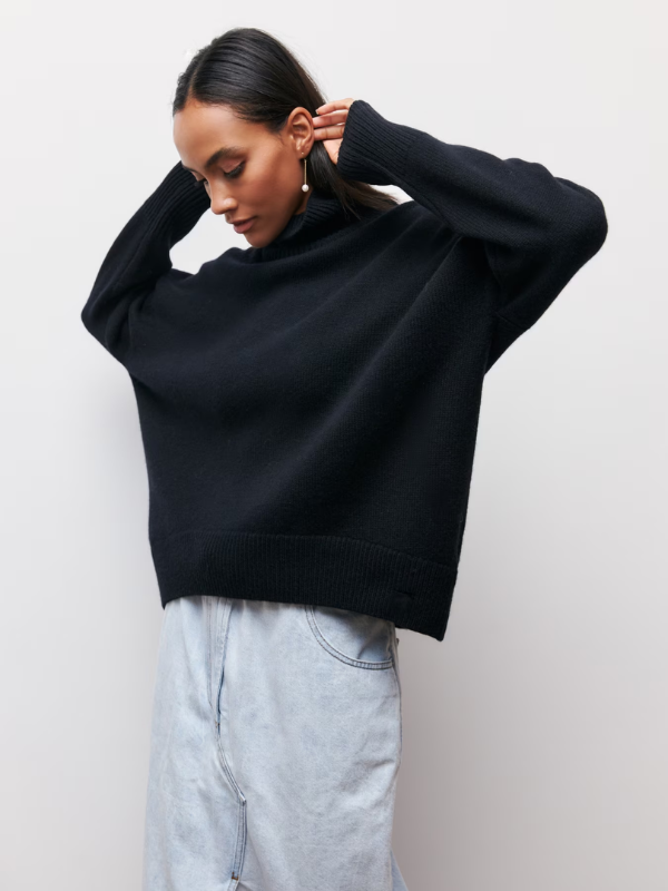 Phoebe Gestrickter Rollkragenpullover | Stilvoll & warm