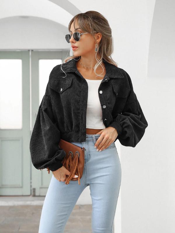 Eva Cropped Bomberjacke | Cool & Stilvoll