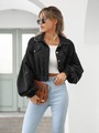 Eva Cropped Bomberjacke | Cool & Stilvoll