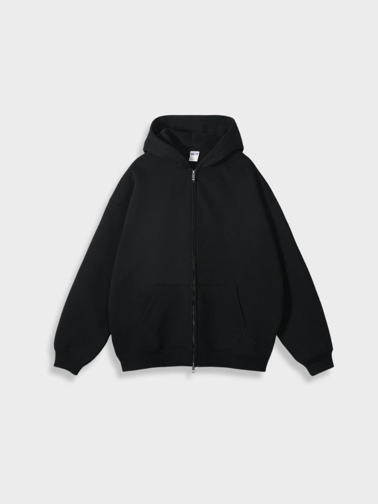 Oversized Weste mit Reißverschluss - Ava