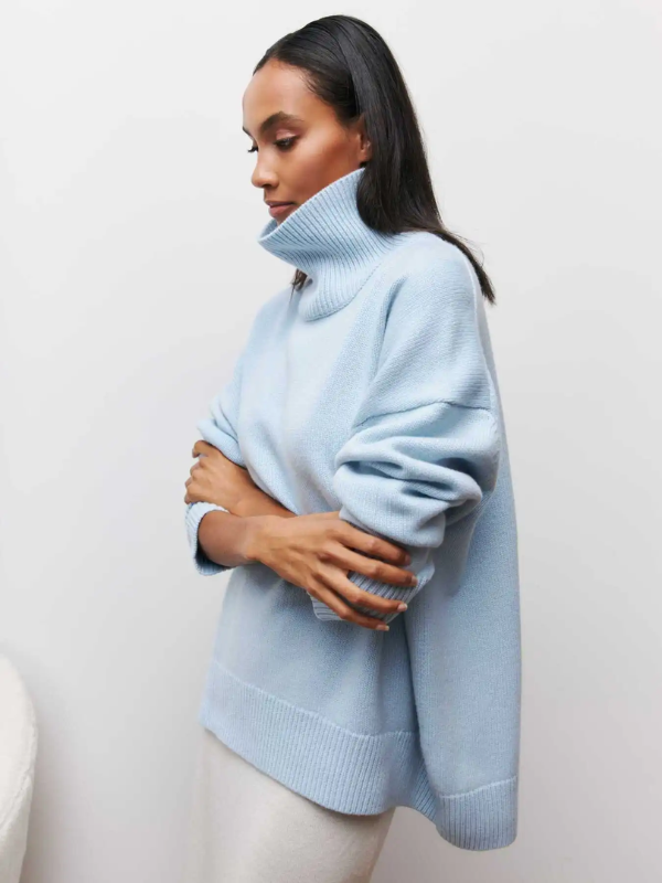 Phoebe Gestrickter Rollkragenpullover | Stilvoll & warm