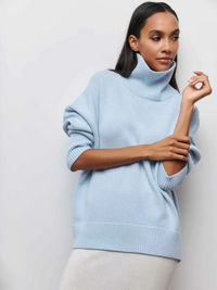 Phoebe Gestrickter Rollkragenpullover | Stilvoll & warm