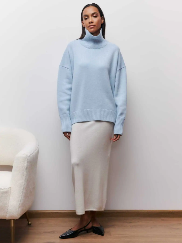 Phoebe Gestrickter Rollkragenpullover | Stilvoll & warm