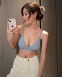 Vorgeformte Bralette | Mit tiefem V-Ausschnitt