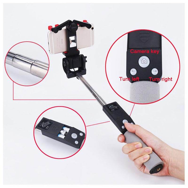 Bluetooth Selfie Stick met 360° Rotatie – SpinShot