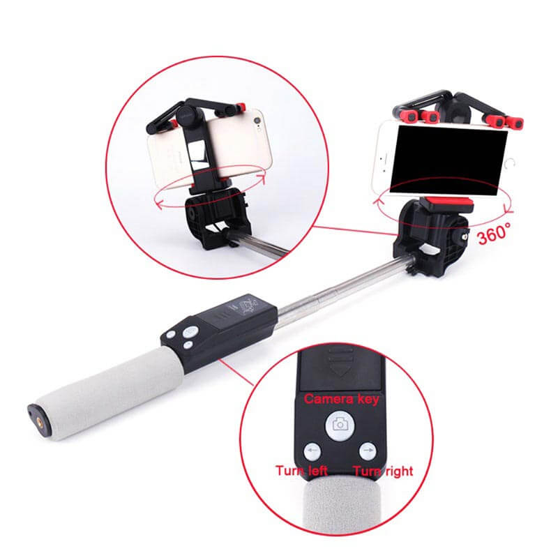 Bluetooth Selfie Stick met 360° Rotatie – SpinShot