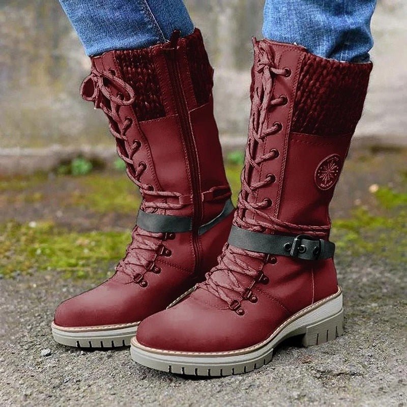 ArcticStride Winterstiefel | Orthopädische Damenstiefel hoch