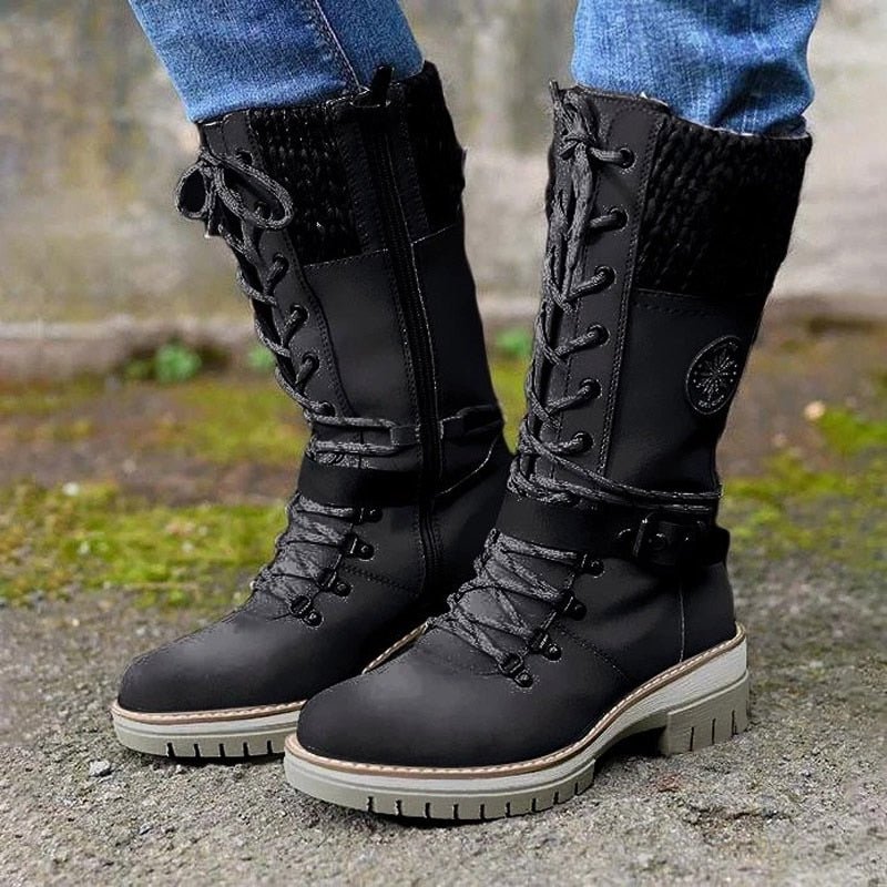 ArcticStride Winterstiefel | Orthopädische Damenstiefel hoch