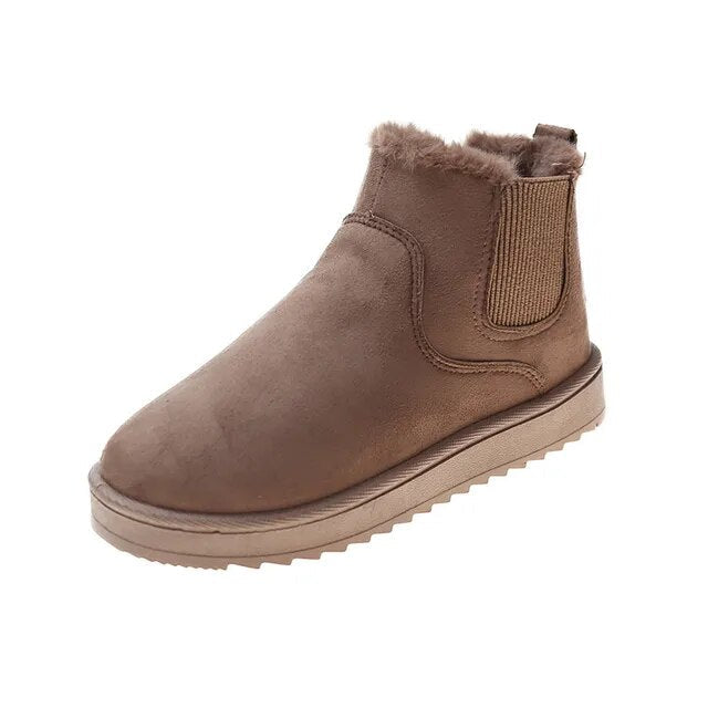 Bequeme thermische Slip-on Snowboots - Sofia