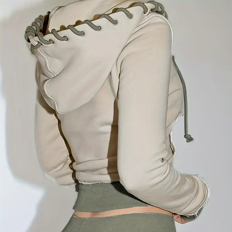Modische Damenjacke mit Kapuze - Elise