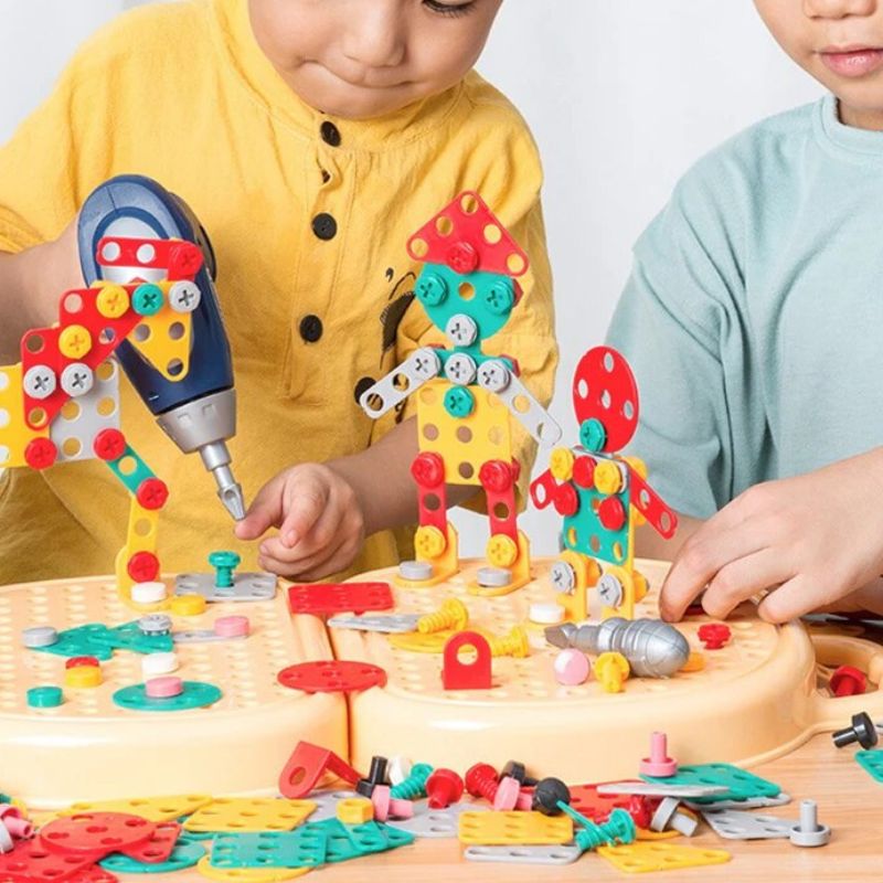 Draagbare Bouwkoffer voor Kinderen - BuildiBox