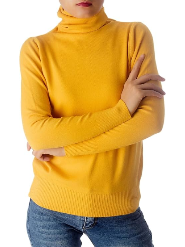 Annie Slim-Fit Rollkragenpullover | Einfach & stilvoll