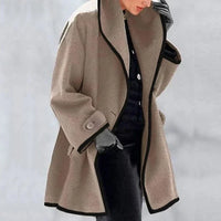 Warmer Winter Woll Damen Trenchcoat - Emma