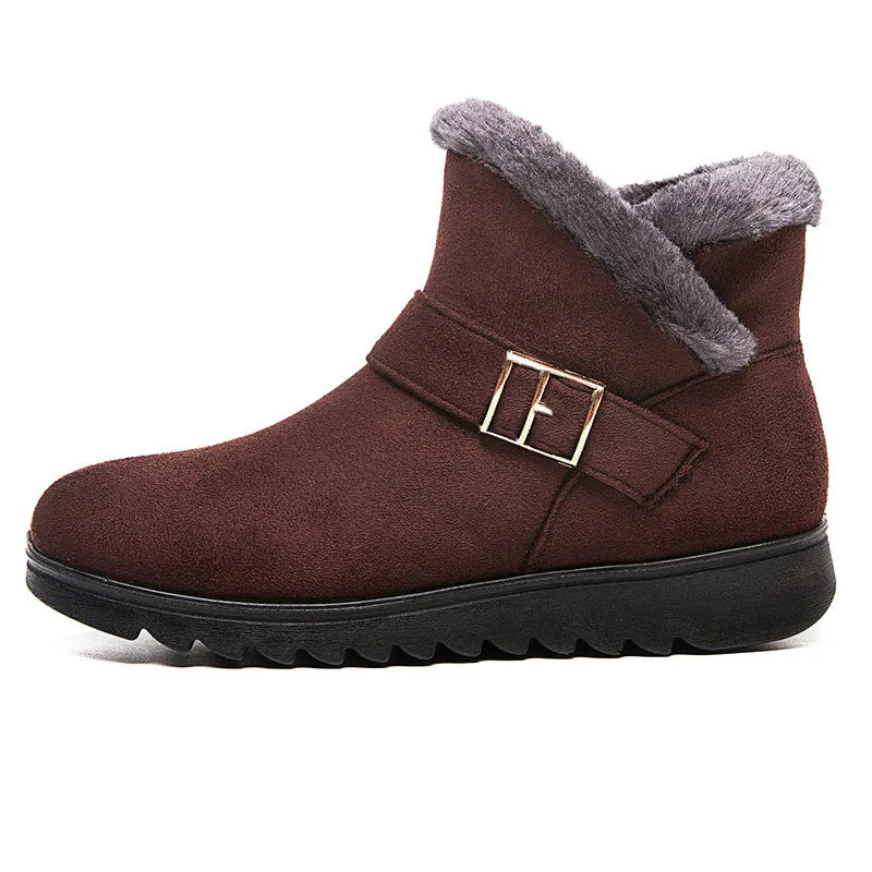 Klaire Suede Winter Boots | Stylish & Comfy