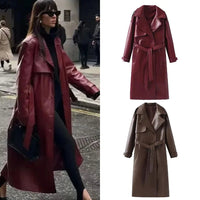 Stilvolle vegane Leder-Damenjacke - Viviette