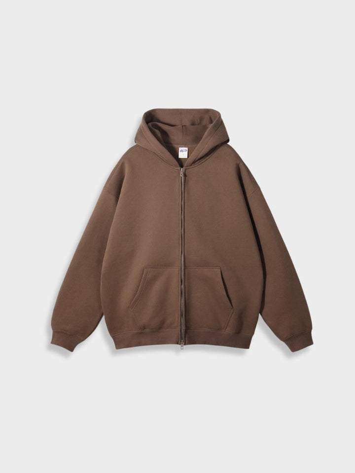 Oversized Weste mit Reißverschluss - Ava