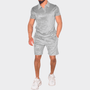 Zweiteiliges Herren-Outfit-Set für Sommer und Freizeit – Rafael