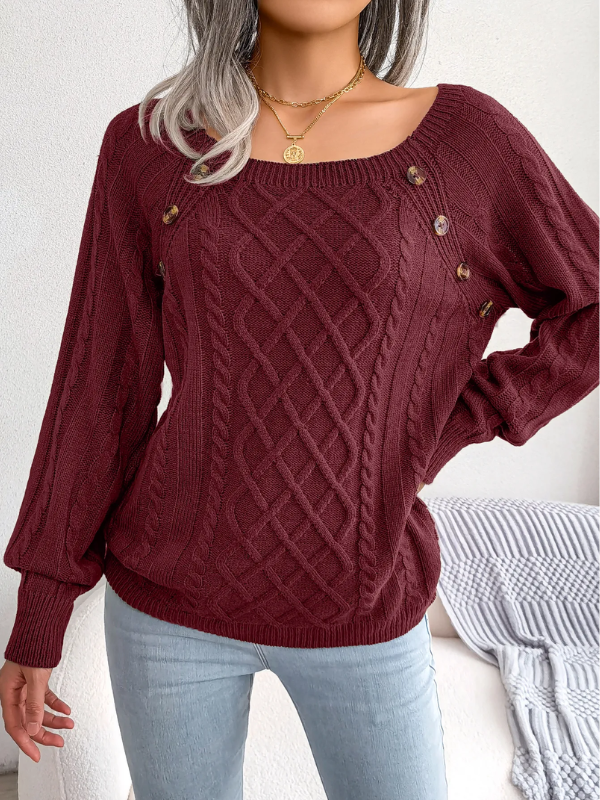 Helena gestrickter Pullover | Hübsch & trendy