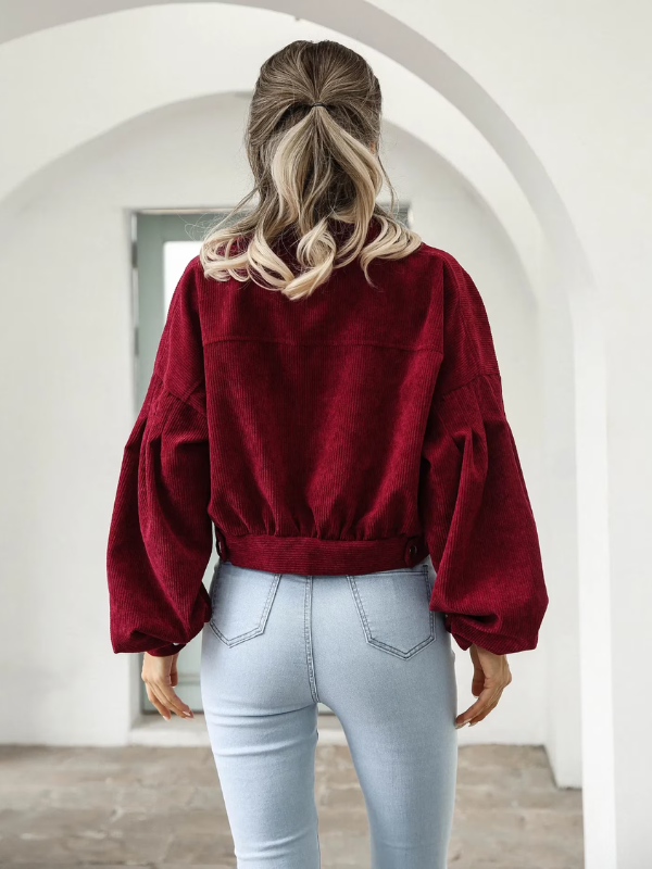 Eva Cropped Bomberjacke | Cool & Stilvoll