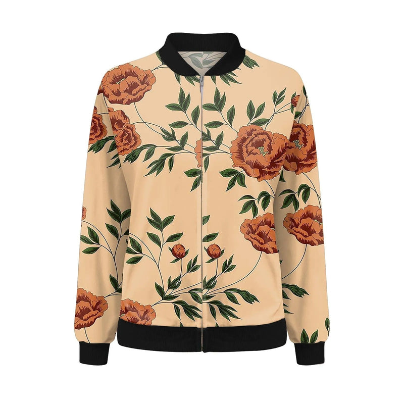 Veste d'été pour femme à imprimé floral délicat – Fiora