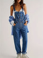 Stilvoller Damen-Denim-Jumpsuit für jeden Tag - CityEase