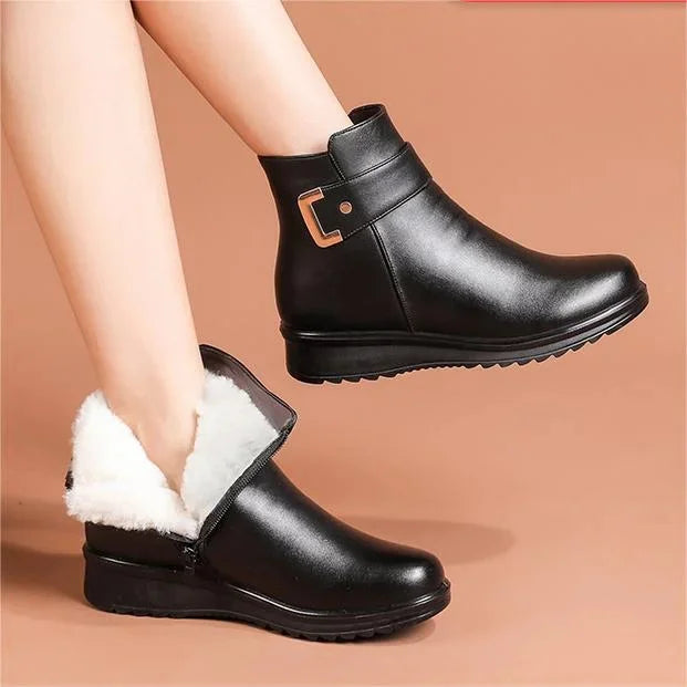 Orthopädische Damenlederstiefel - Ella