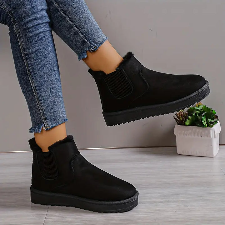 Bequeme thermische Slip-on Snowboots - Sofia