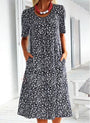 Stilvolles Kleid mit Blumenmuster - Eva | Das perfekte leichte Sommerkleid!