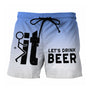 Hawaii Herren-Badehose mit elastischem Bund – Fabio