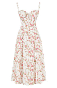 Bustier-Sommerkleid mit Taillenkorsett - Isabella