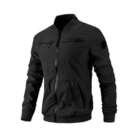 Bestickte Herren-Bomberjacke für die Übergangszeit – Leon