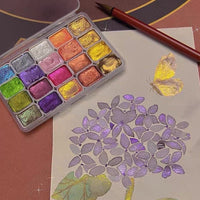 Mehrfarbiges Aquarellfarben-Set - ColorCrafter