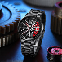 Stilvolle Herren-Rennwagen-Uhr - RaceVision