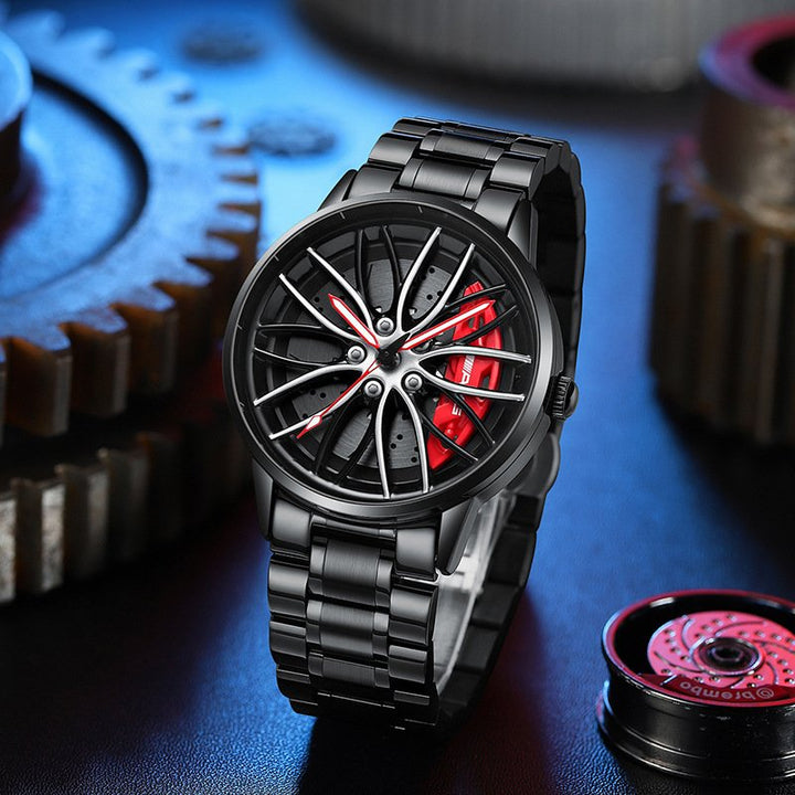 Stilvolle Herren-Rennwagen-Uhr - RaceVision