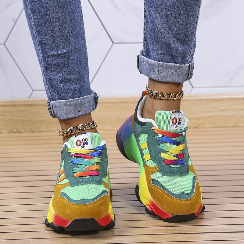 Orthopädische gedämpfte Sneakers – Zoë
