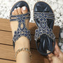 Boho-Strandsandalen mit elastischem Riemen – Naima