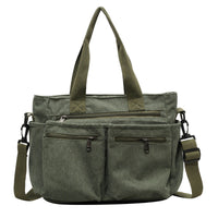 Trendige Cord-Schultertasche - VelvetVogue