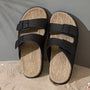 Stilvolle Herren-Sommer-Slipper mit verstellbaren Riemen - GripStep