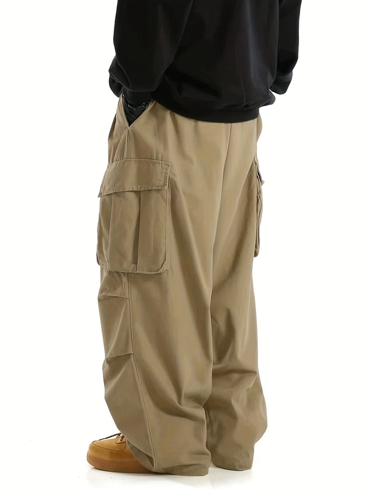 Bequeme Herren-Cargohose mit mehreren Taschen - Daan