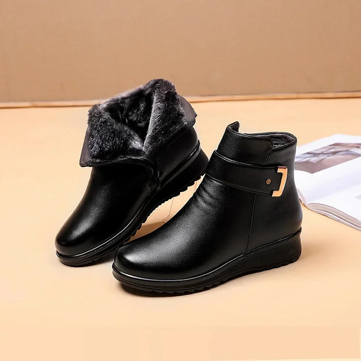 Orthopädische Damenlederstiefel - Ella