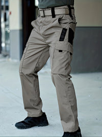 Trendige Unifarbene Herren Cargo Hose - Lars