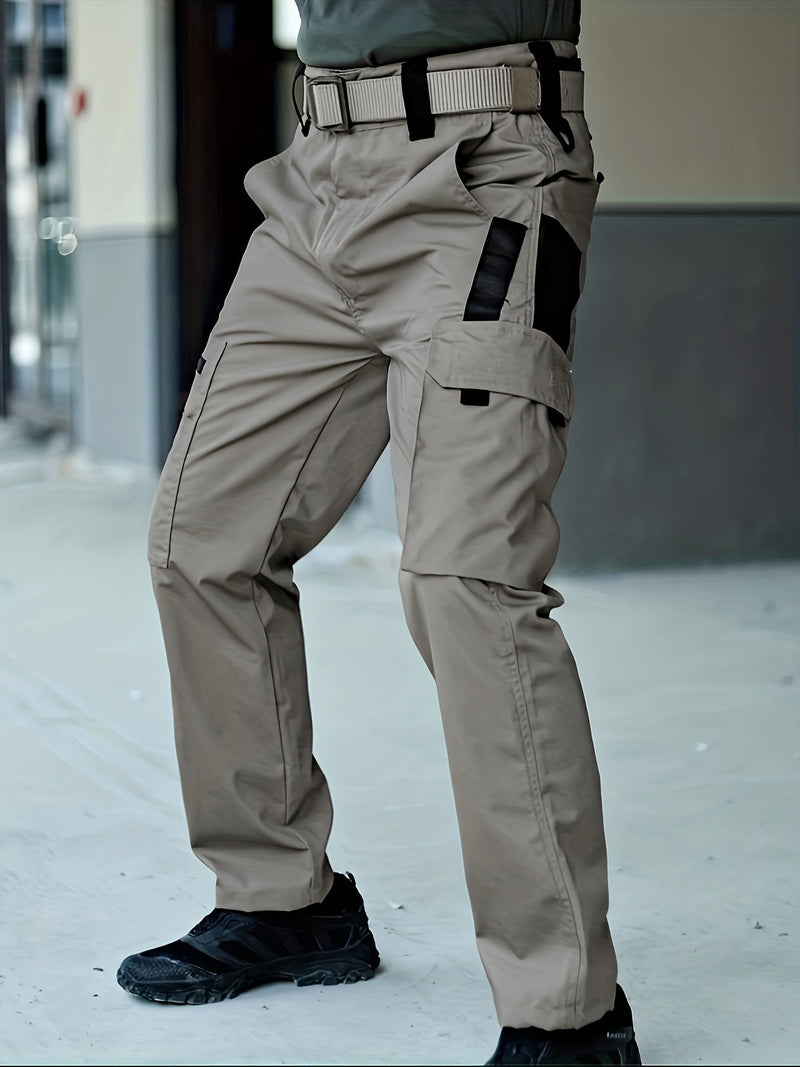 Trendige Unifarbene Herren Cargo Hose - Lars