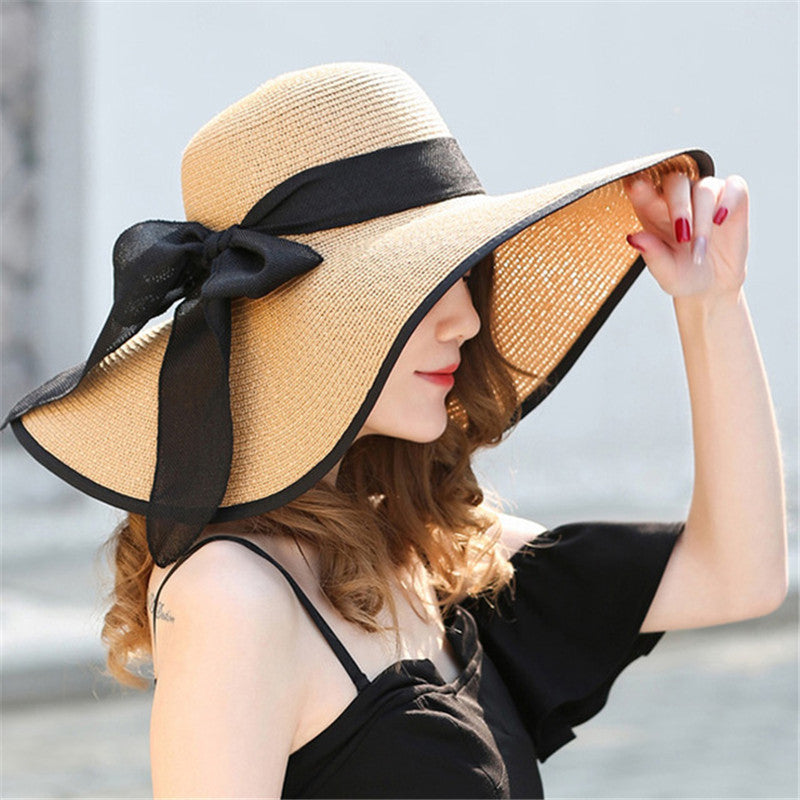 Leichter Damen-Sommerhut mit breiter Krempe und schickem Design – Vivian
